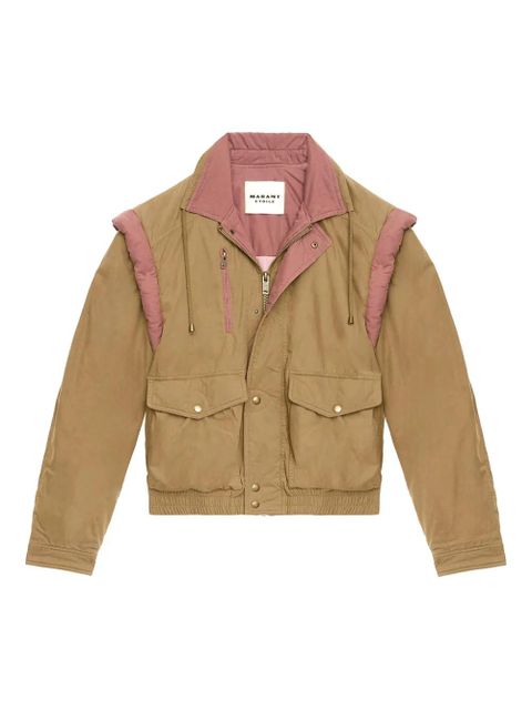 MARANT ÉTOILE Desha jacket - Green - zdjęcie produktu nr 1