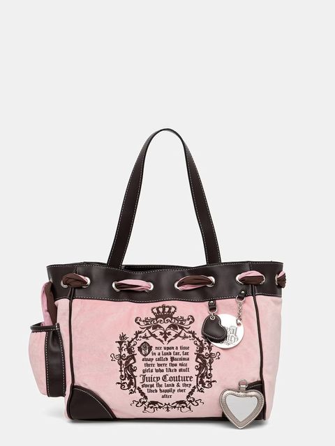 Juicy Couture torebka shopper damska bawełniana DAYDREAMER - zdjęcie produktu nr 2