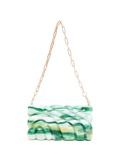 Cult Gaia Aura marbled clutch bags - Green - zdjęcie produktu nr 1