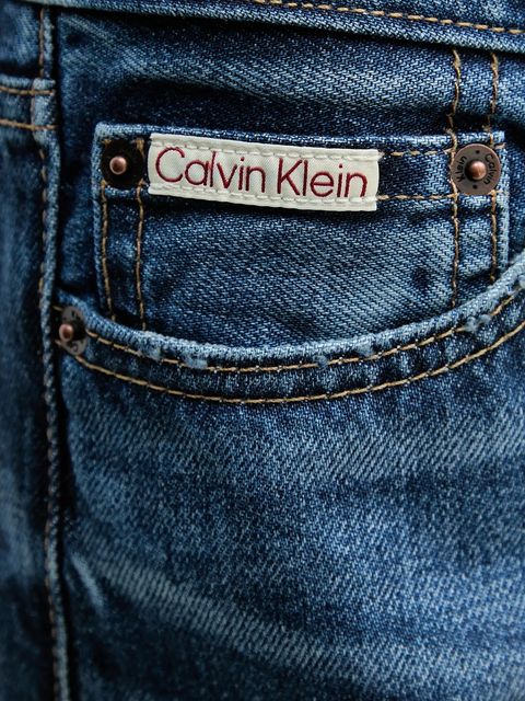 Calvin Klein Jeans jeansy damskie medium waist LV147D734G