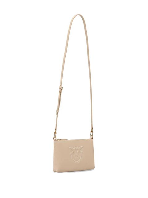 PINKO logo-detail zip-top cross body bag - Neutrals - zdjęcie produktu nr 2