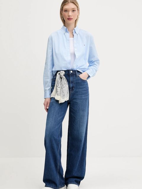 Tommy Jeans koszula bawełniana - zdjęcie produktu nr 2