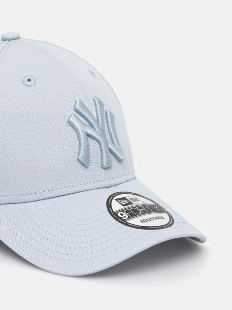 New Era czapka z daszkiem bawełniana kolor niebieski z aplikacją 60595154