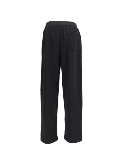 MM6 Maison Margiela elasticated-waist trousers - Black - zdjęcie produktu nr 2