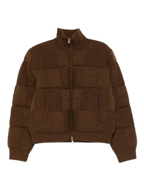 Guest In Residence quilted puffer jacket - Brown - zdjęcie produktu nr 1