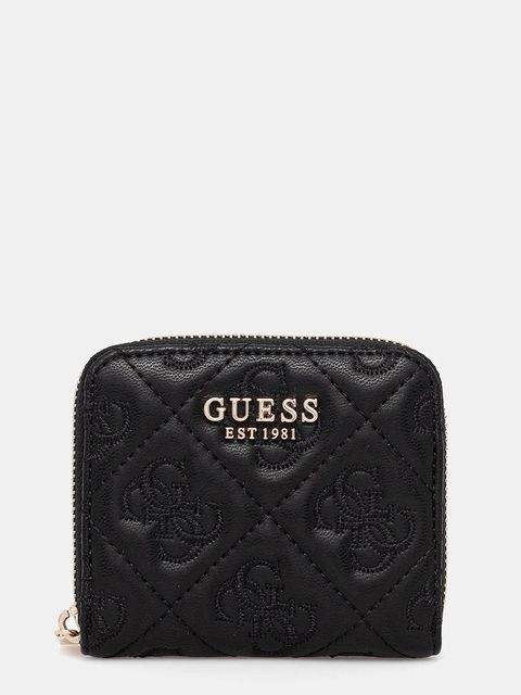 Guess portfel ADELASIA damski kolor czarny SWQL96 58137 - zdjęcie produktu nr 1