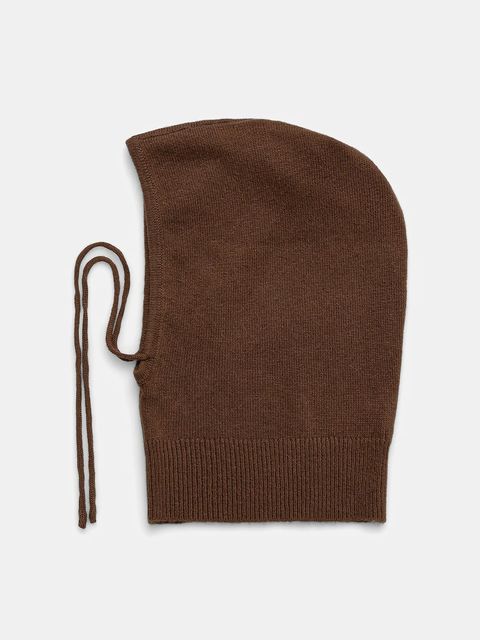 Answear.LAB kominiarka z kaszmirem kolor brązowy - zdjęcie produktu nr 2