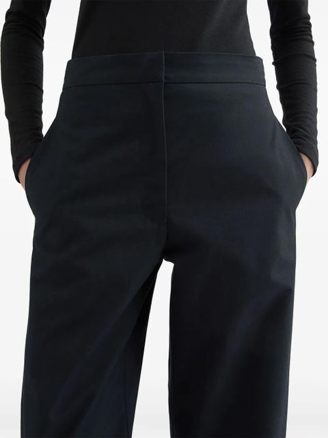 Jil Sander tapered-leg trousers - Blue
