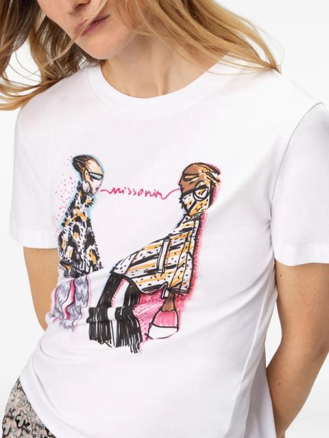Missoni graphic-print T-shirt - White