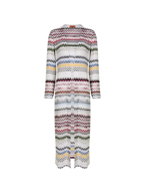 Missoni zigzag cardigan - White - zdjęcie produktu nr 1