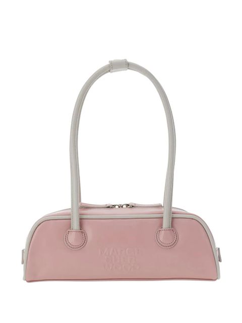 Marge Sherwood mini Piping embossed shoulder bag - Pink - zdjęcie produktu nr 1
