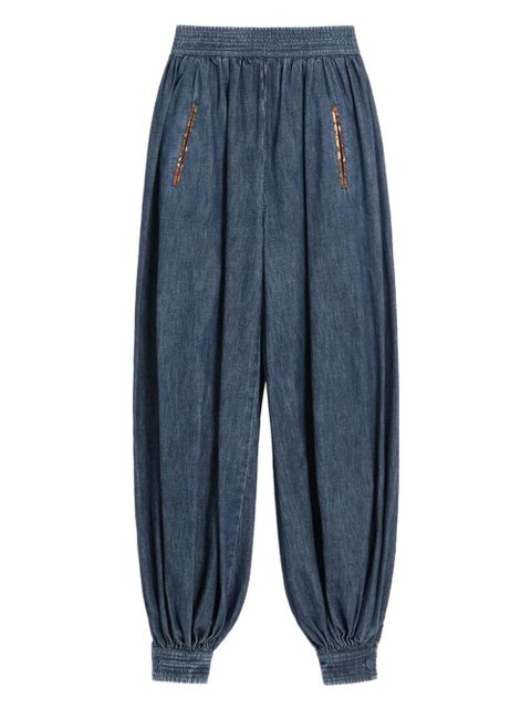 Valentino Garavani chambray jeans - Blue
