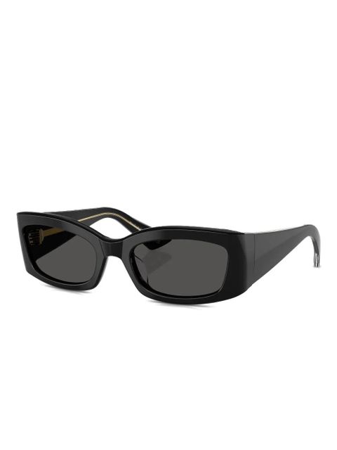 KHAITE x Oliver Peoples square-frame sunglasses - Black