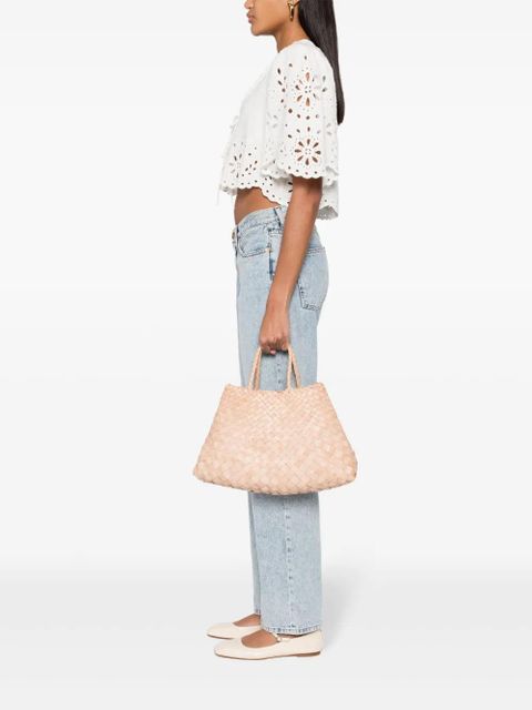 DRAGON DIFFUSION small Santa Croce tote bag - Neutrals