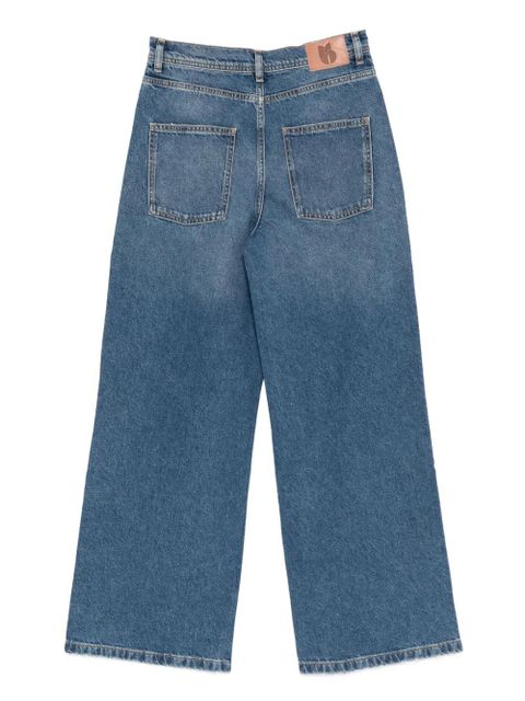 Ba&Sh Zoel patch-pocket jeans - Blue - zdjęcie produktu nr 2