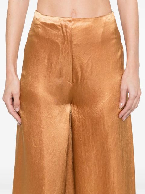 Nanushka satined trousers - Brown - zdjęcie produktu nr 2