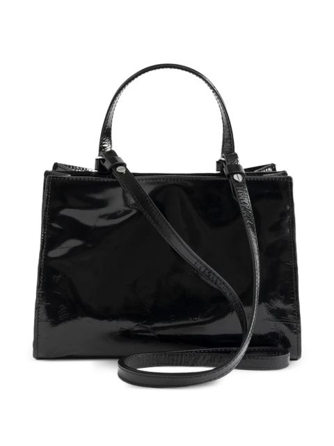Zadig&Voltaire patent top handle satchel - Black