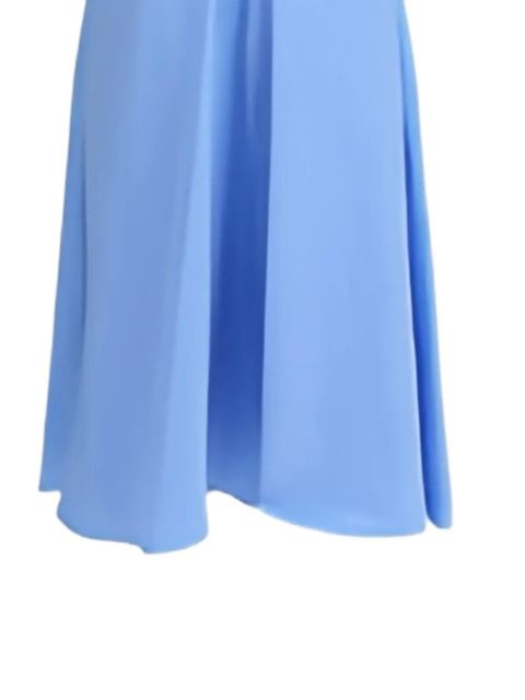 Alexander McQueen shirred shirt dress - Blue