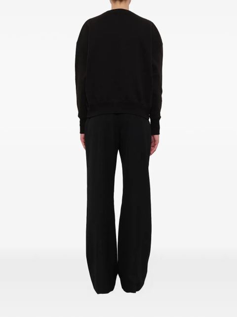 Alexander McQueen embroidered sweatshirt - Black
