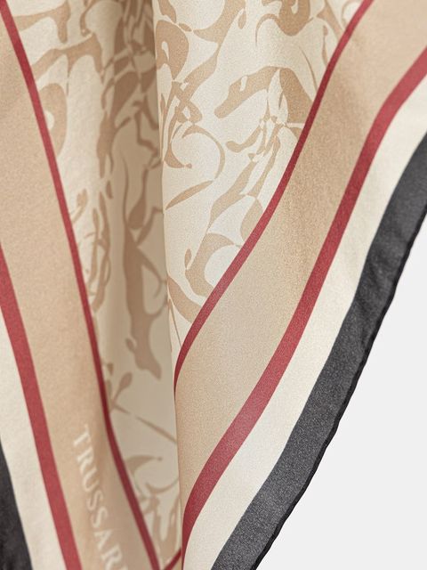 Trussardi apaszka jedwabna - zdjęcie produktu nr 2