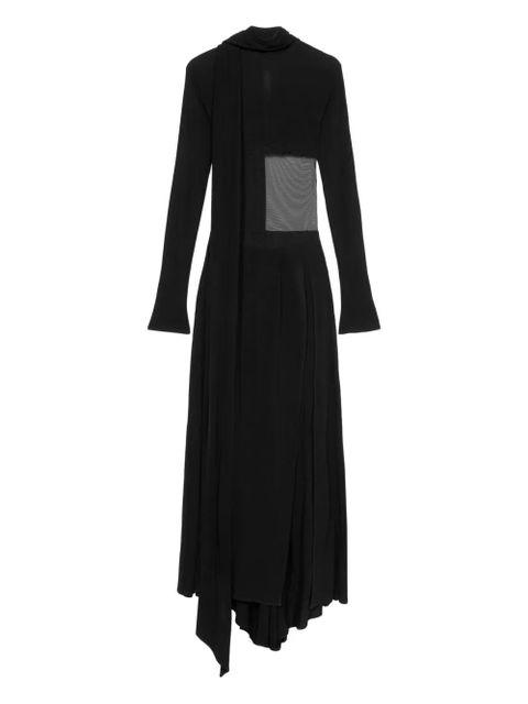 Blumarine mesh-insert dress - Black - zdjęcie produktu nr 1