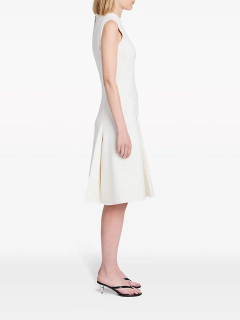 Proenza Schouler Kara pleat-detail dress - White