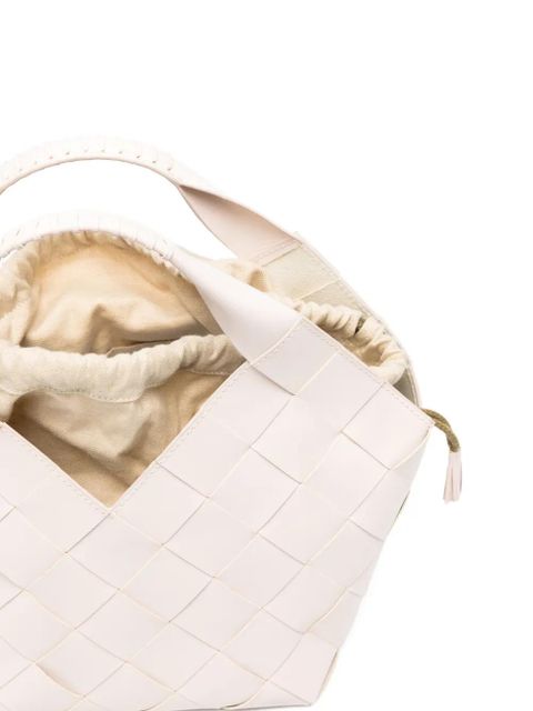 DRAGON DIFFUSION woven botteghe tote bag - Neutrals