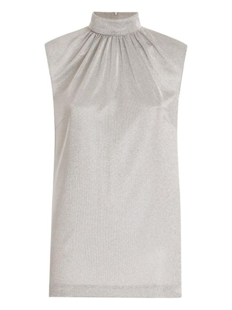 Dolce & Gabbana lamé jersey top - Grey - zdjęcie produktu nr 1