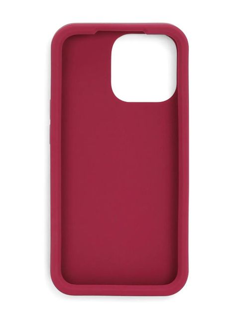 Dolce & Gabbana logo-embossed phone case - Red - zdjęcie produktu nr 2