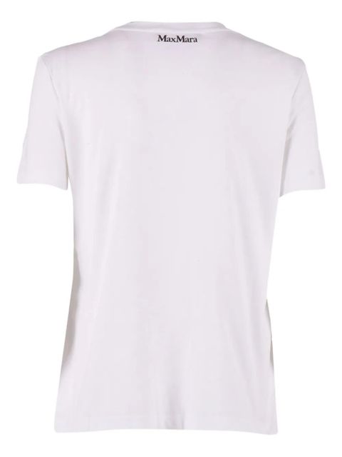 Max Mara Umano beaded T-shirt - White