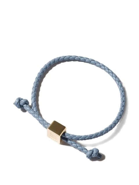 Miu Miu leather bracelet - Blue - zdjęcie produktu nr 2