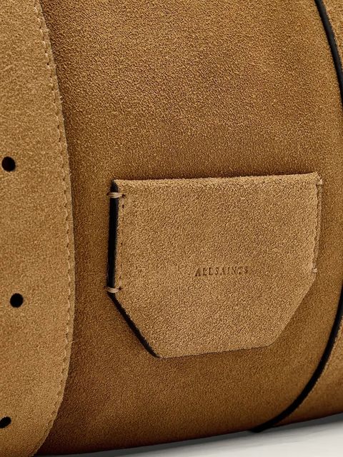 AllSaints torebka zamszowa ARES