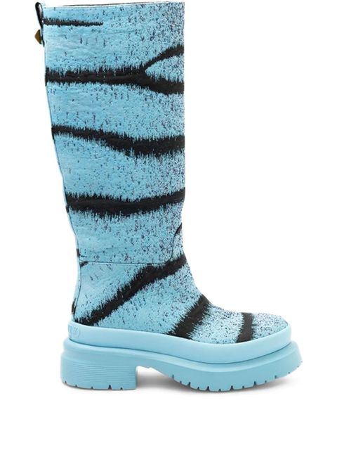 Valentino Garavani platform boots - Blue - zdjęcie produktu nr 1