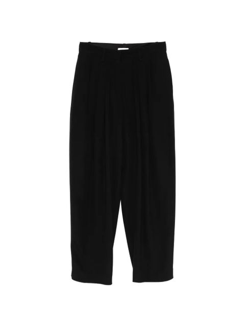 ISABEL MARANT Janice pleated trousers - Black - zdjęcie produktu nr 1