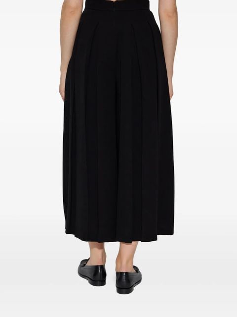 Max Mara pleated trousers - Black