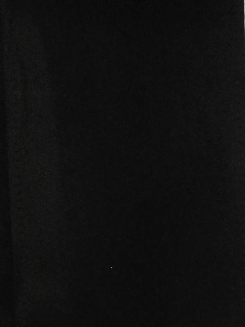 Max Mara logo-detail scarf - Black