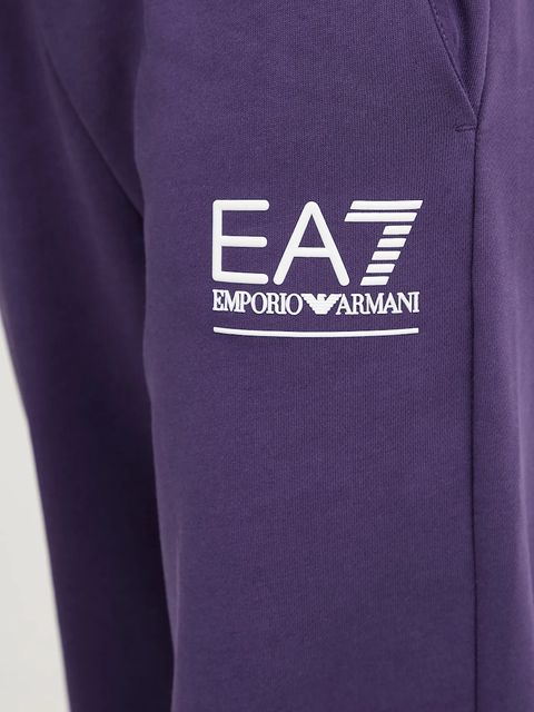 EA7 Emporio Armani dres damski kolor fioletowy AF12473.7W000420