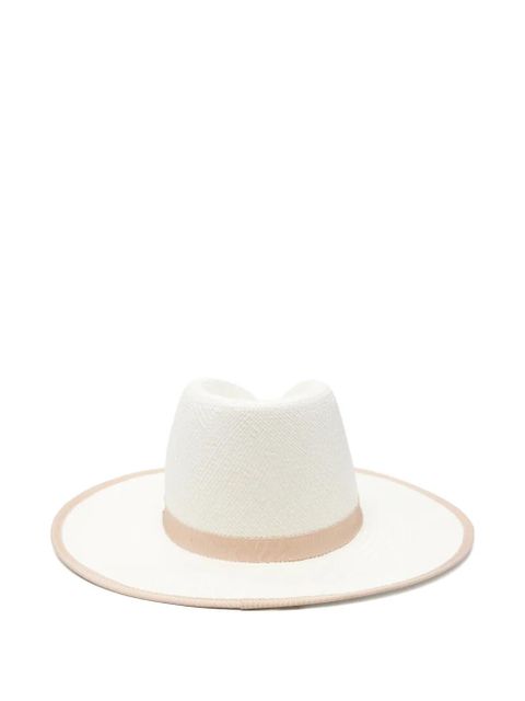 Max Mara ribbon trim hat - White - zdjęcie produktu nr 2