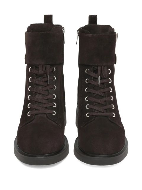 Gianvito Rossi suede boots - Brown