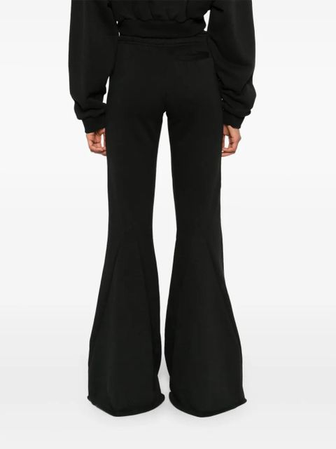 ENTIRE STUDIOS flared track pants - Black