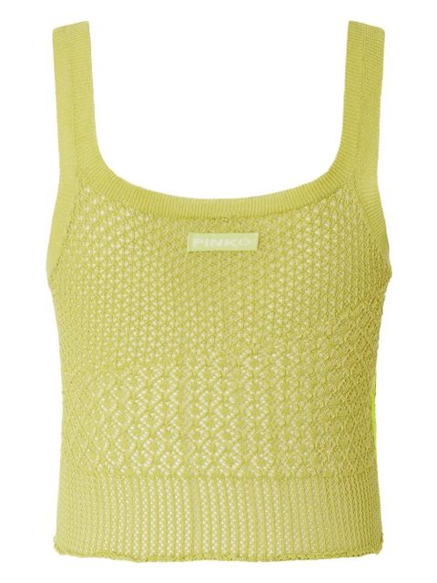 PINKO crochet-knit top - Green - zdjęcie produktu nr 2