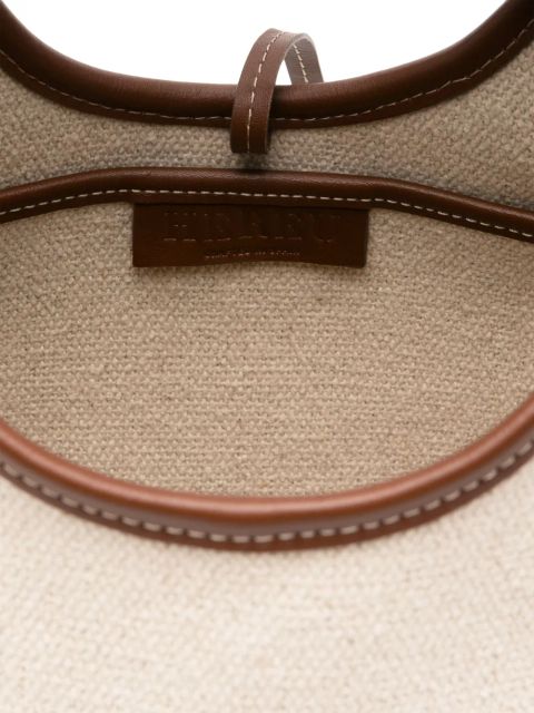 Hereu canvas tote bag - Neutrals