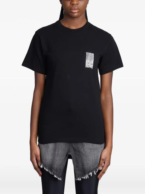 Balenciaga barcode-print T-shirt - Black - zdjęcie produktu nr 2