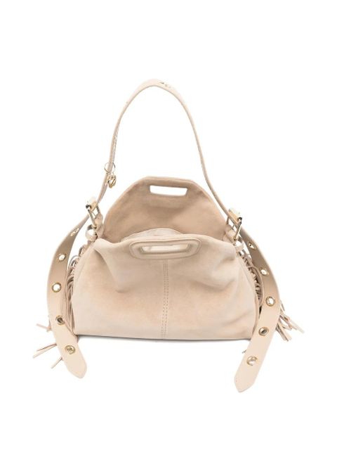 Maje fringed-detail tote bag - Neutrals