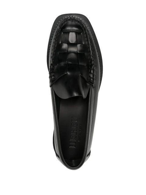 Hereu Nombela leather loafers - Black