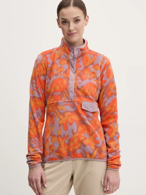 Helly Hansen bluza sportowa Maridalen kolor pomarańczowy wzorzysta 63430 - zdjęcie produktu nr 1