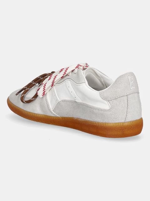 Nokwol sneakersy skórzane August damskie kolor szary August