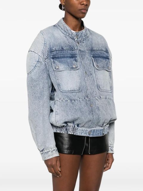 MM6 Maison Margiela pocket band jacket - Blue