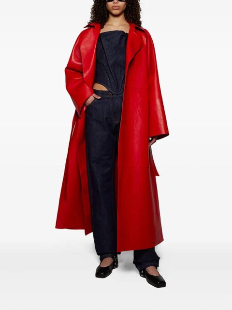 Magda Butrym logo-patch jeans - Blue - zdjęcie produktu nr 2