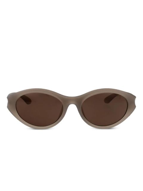 Diesel oval-frame sunglasses - Neutrals - zdjęcie produktu nr 1